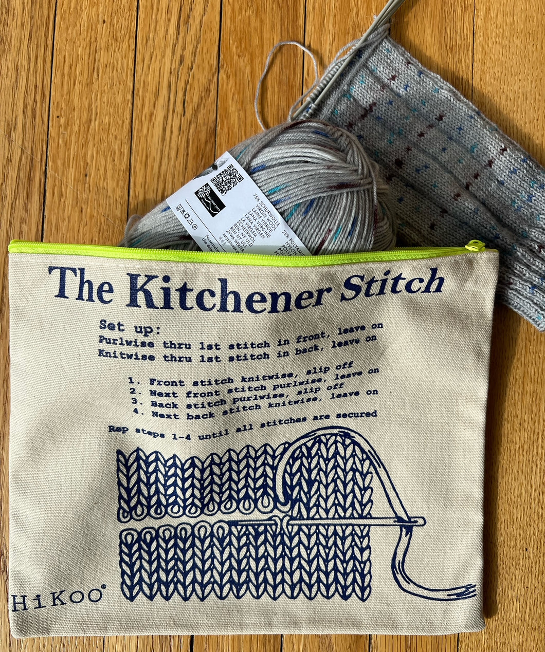 Kitchener Stitch Bags