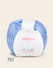 Load image into Gallery viewer, Sirdar Snuggly 100% cotton (dk)
