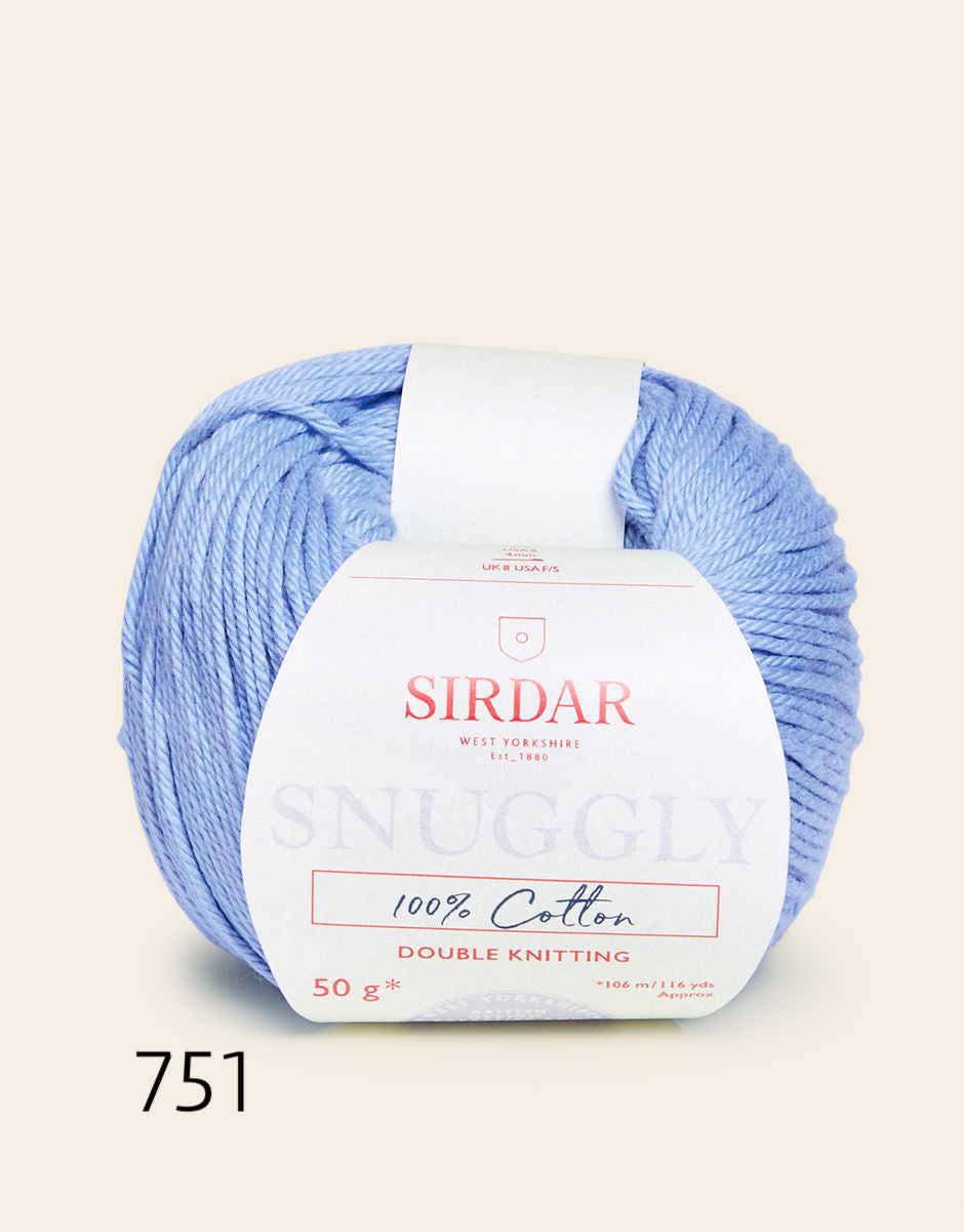 Sirdar Snuggly 100% cotton (dk)