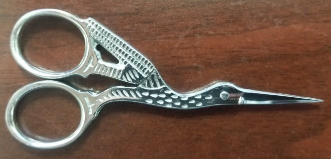 Silver Stork Scissors by Tamsco