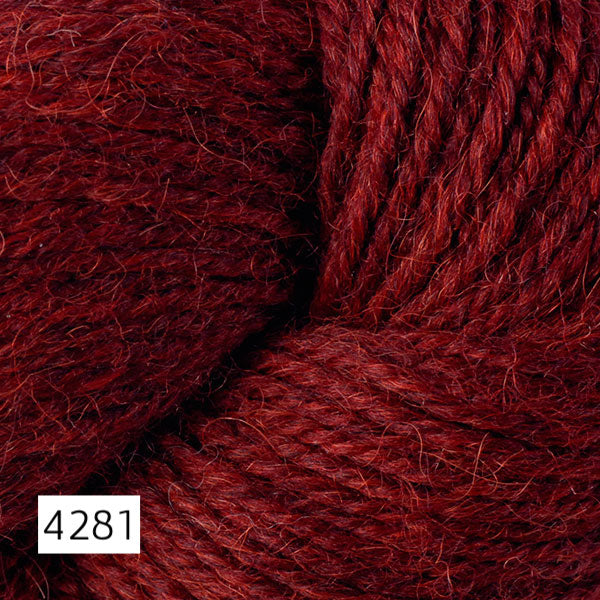 Berroco Ultra Alpaca Light yarn 4281 red heather