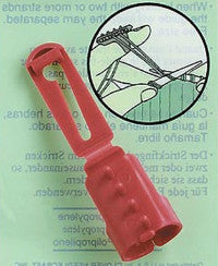 Clover Yarn Guide and Addi Knitting Thimble Finger Ring